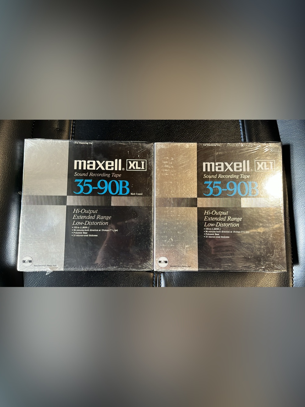Maxwell XLI 35-90B sound recording tapes